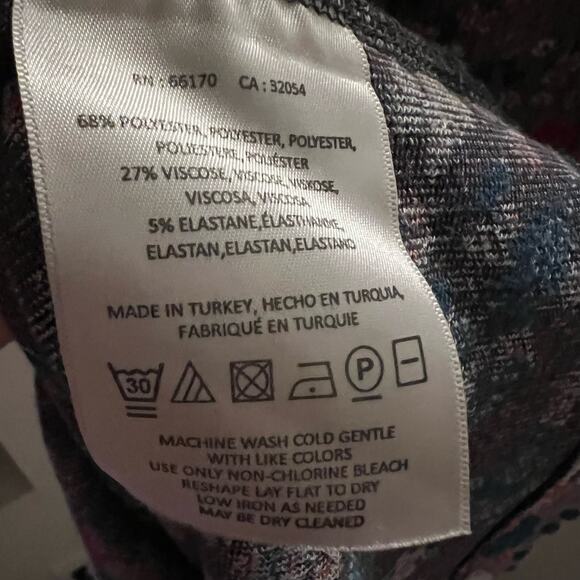 Maeve Anthropologie Gray Jacquard Floral Print Sleeveless Midi Dress Size 14 - Picture 12 of 12